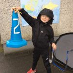 Finding shapes around the school