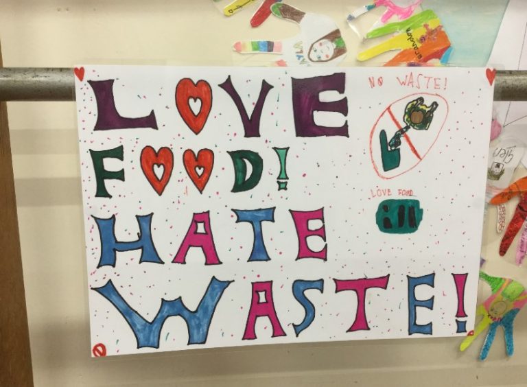 Food waste poster