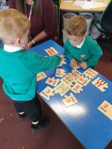 teamwork with a maths puzzle
